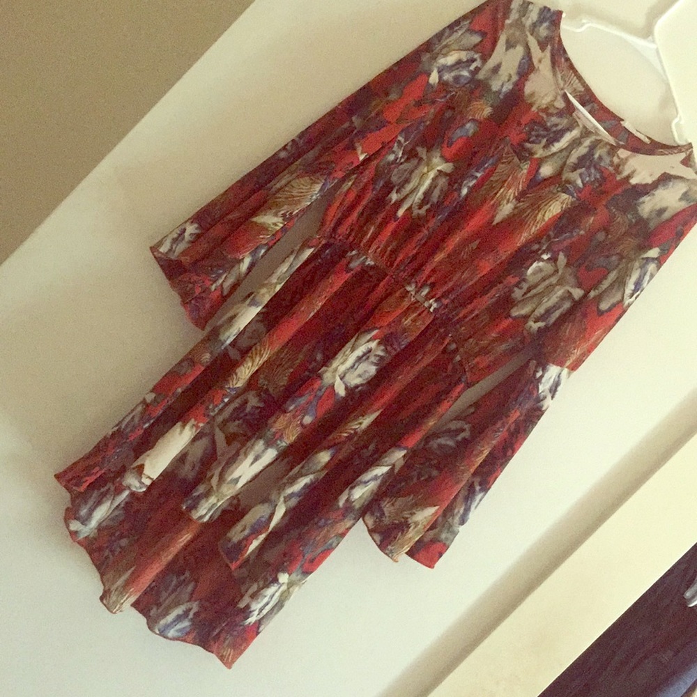 Bell Sleeved Dress